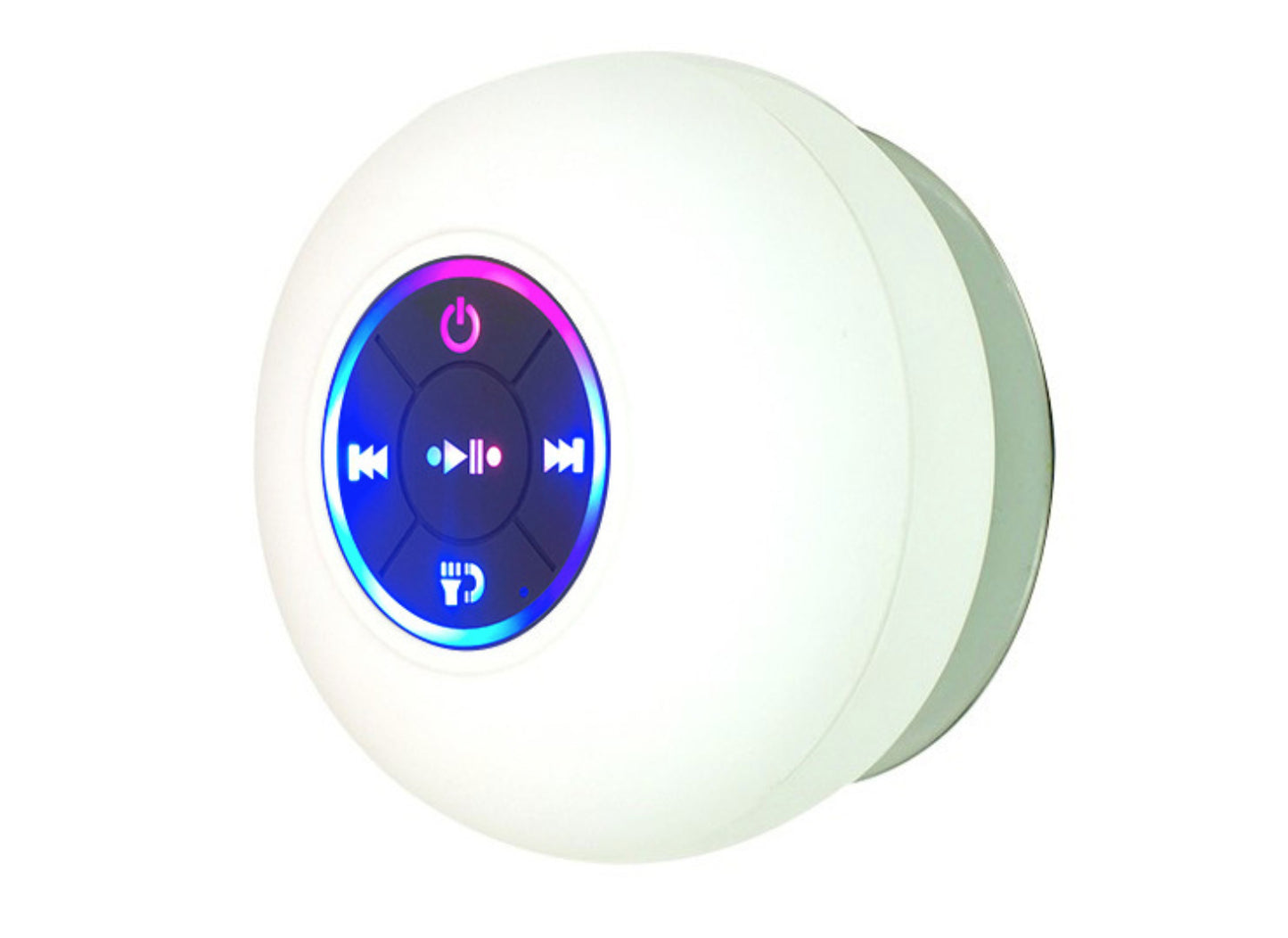 BTS07 Large Suction Cup Waterproof Bluetooth Audio With Light