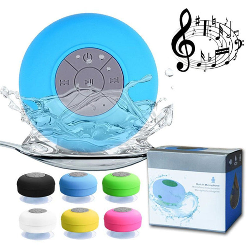 BTS06 suction cup waterproof speaker with wireless mini speaker Car hands-free call waterproof Bluetooth speaker