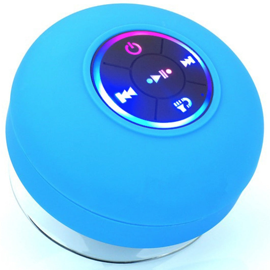 BTS07 Large Suction Cup Waterproof Bluetooth Audio With Light