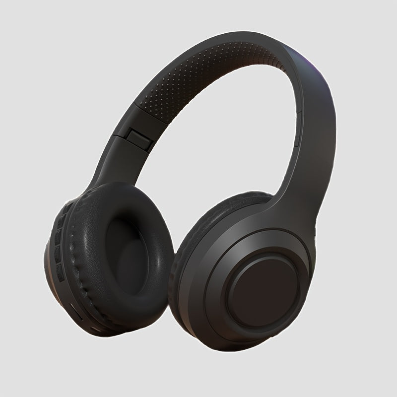 Lightweight HIFI Stereo Wireless Headsets with Microphones for Office Gaming and Home Use Immersive Audio Experience