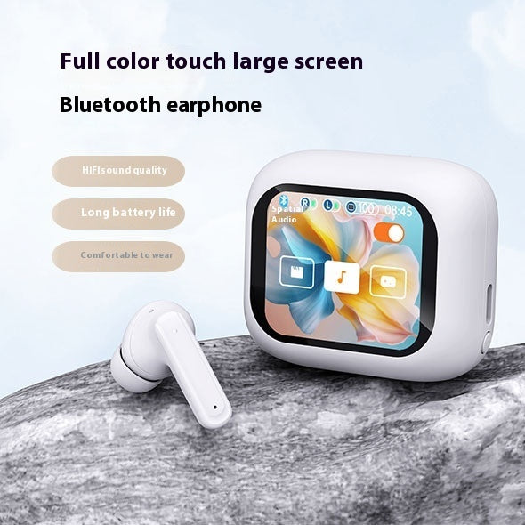 Touch Noise Reduction Color Screen Wireless Bluetooth Headset