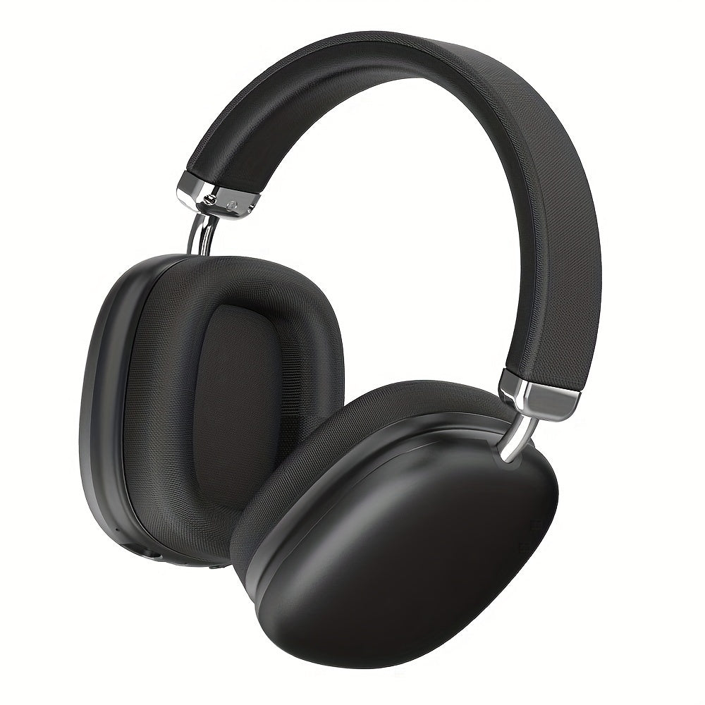 Lightweight HIFI Stereo Wireless Headsets with Microphones for Office Gaming and Home Use Immersive Audio Experience